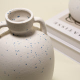 Cora Blue Speckled Jug Vase