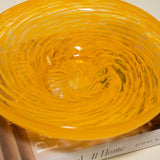 Alva Yellow Glass Tray