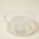Anja Footed Glass Tray