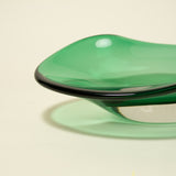 Aune Green Glass Tray