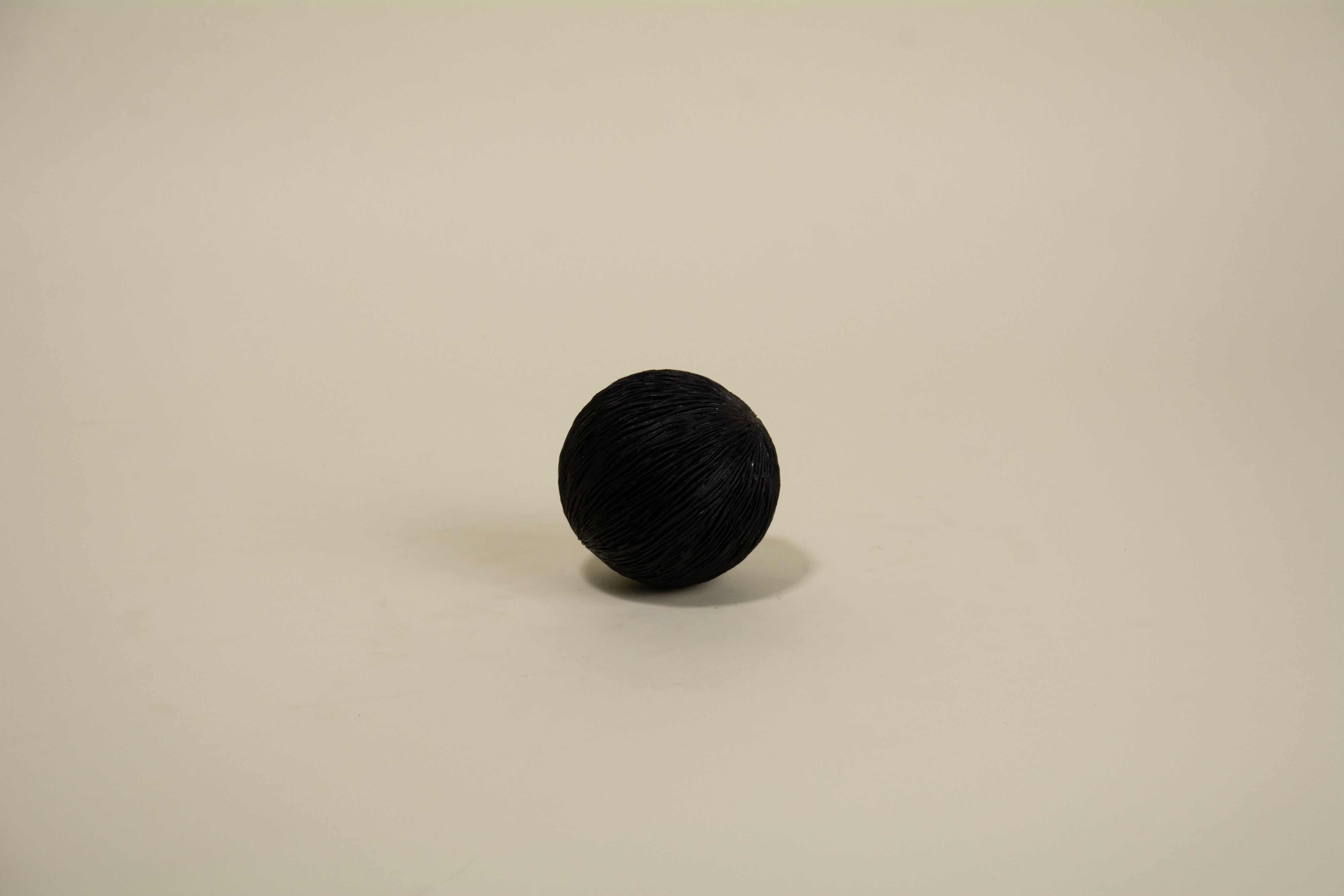 Kaori Textured Black Decorative Ball