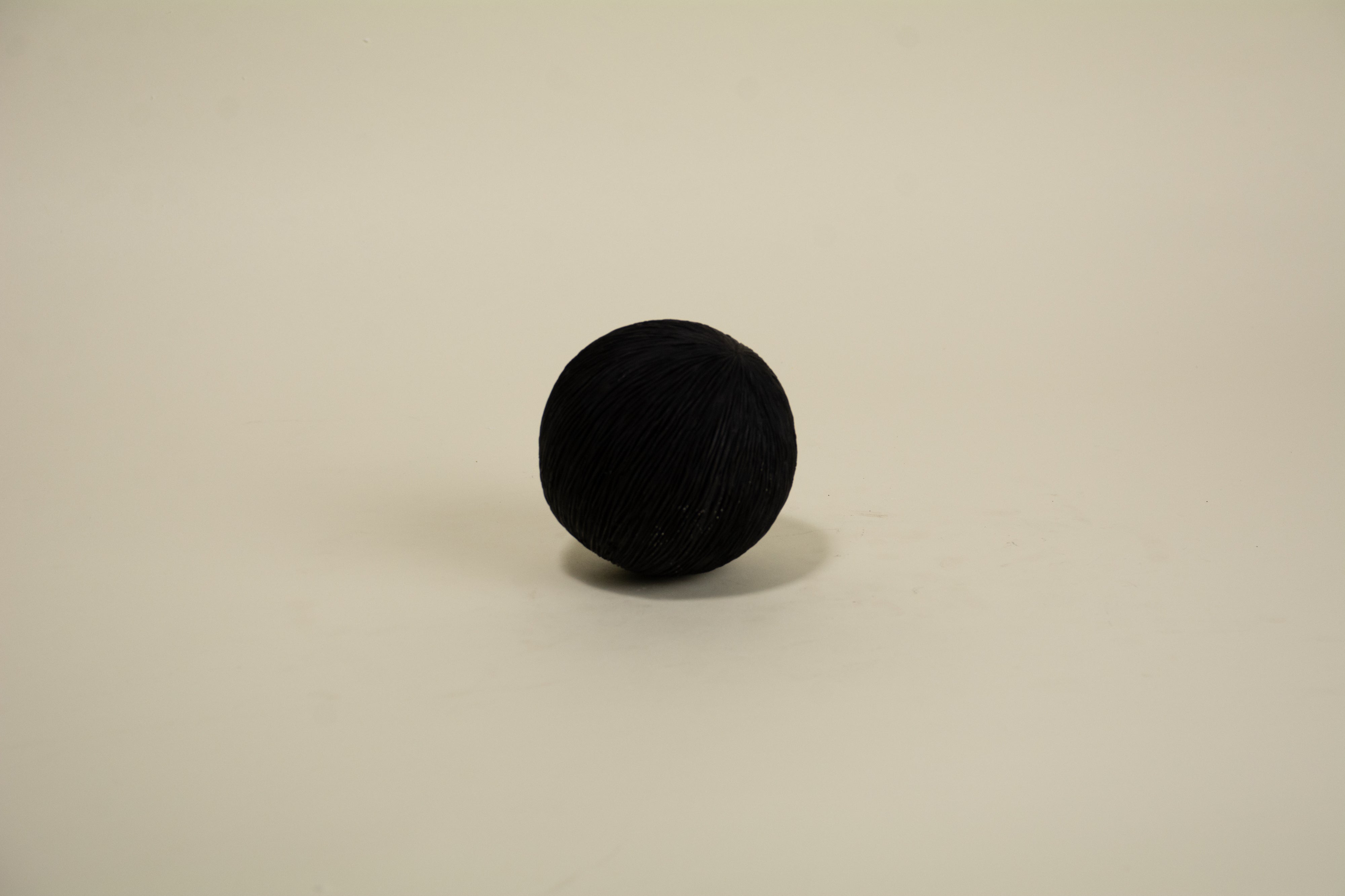 Kaori Textured Black Decorative Ball