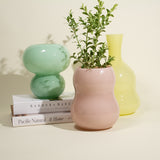 Minna Glass Vase - Rose