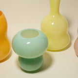 Minna Glass Vase - Amber