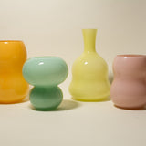 Minna Glass Vase - Amber