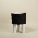 Nonie Modern Textured Tripod Vase