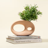 Ceramic Oval Vase