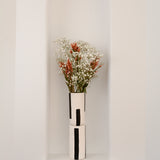 Sabine Vertical Bar Ceramic Vase