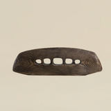 Oval Wood Grain Object